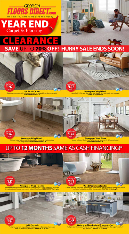 Specials at all our locations.